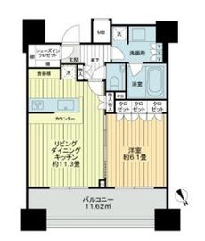 プレシエ横濱馬車道 5階 間取り図