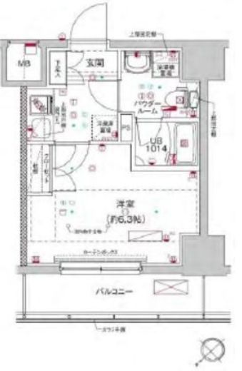 RELUXIA横濱鶴見Ⅳ (リルシア横濱鶴見4) 7階 間取り図