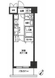 カスタリア用賀 303 間取り図