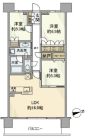プラウド綱島SST 9階 間取り図