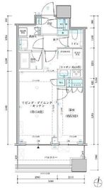 パークタワー勝どきミッド/サウス 11階 間取り図