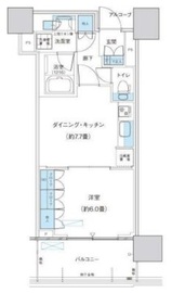 パークシティ柏の葉キャンパス ザ・ゲートタワー ウエスト 1114 間取り図