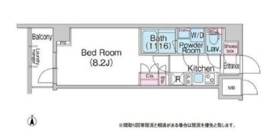 コンフォリア成増 108 間取り図