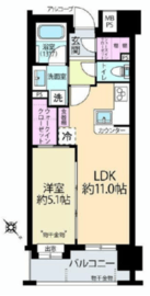 グローベルザ・ソニア横浜 4階 間取り図