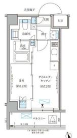パークアクシス文京本郷 223 間取り図