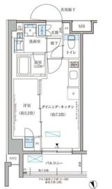 パークアクシス文京本郷 428 間取り図