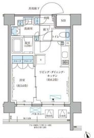 パークアクシス文京本郷 224 間取り図