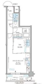パークアクシス文京本郷 412 間取り図