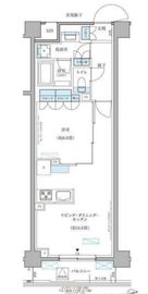 パークアクシス文京本郷 413 間取り図