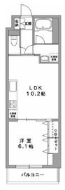 グランデュール2関内 804 間取り図