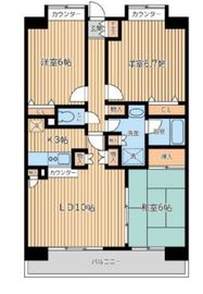 CITY SPIRE西葛西 (シティスパイア西葛西) 703 間取り図