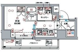 ラクラス横浜 1011 間取り図