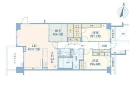 プラウド成城 5階 間取り図