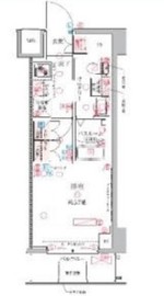 クレヴィスタ横浜関内 10階 間取り図