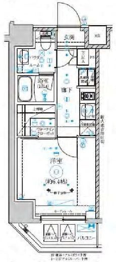 RELUXIA横濱吉野町Ⅲ (リルシア横濱吉野町Ⅲ) 7階 間取り図