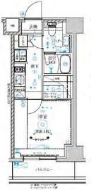 RELUXIA横濱吉野町Ⅲ (リルシア横濱吉野町Ⅲ) 7階 間取り図