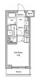 ラフィスタ宮崎台 2階 間取り図