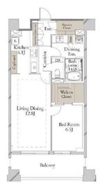 グランフィールド麻布霞町 302 間取り図