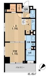 HF新横浜レジデンス 2階 間取り図