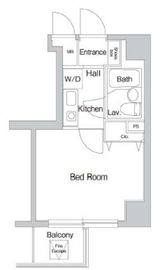 プライムアーバン川崎 701 間取り図