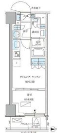 パークアクシス品川天王洲アイル 529 間取り図