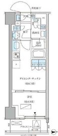 パークアクシス品川天王洲アイル 527 間取り図
