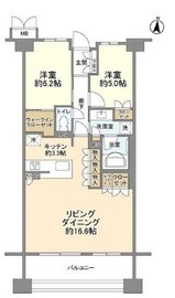 プレミスト港北センターレジデンス 6階 間取り図