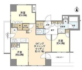 D’クラディア亀戸ブリエア 901 間取り図