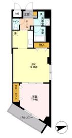 アビティ用賀 204 間取り図