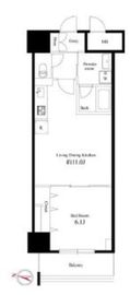 グレイス綾瀬 202 間取り図