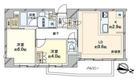 グランドメゾン桜新町レジデンス 3階 間取り図