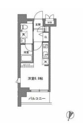 TLRレジデンス川崎大師 901 間取り図