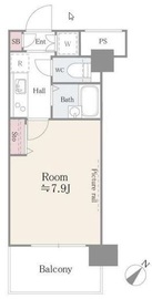 アルテーヌ新横浜 903 間取り図