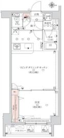 エストゥルース両国 3階 間取り図