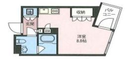 エスティメゾン板橋C6 1009 間取り図