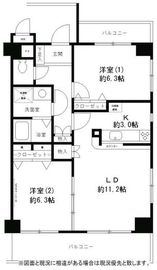 オークヒルズ弐番館 203 間取り図