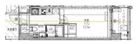 S-RESIDENCE王子Nord (エスレジデンス王子ノール) 402 間取り図
