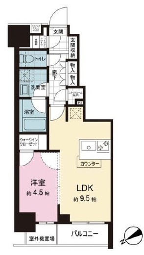 ザ・ライオンズミレス蔵前 14階 間取り図