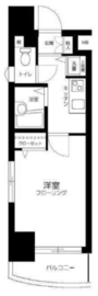 メインステージ麻布十番 7階 間取り図