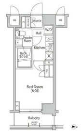 プラウドフラット森下ウエスト 902 間取り図