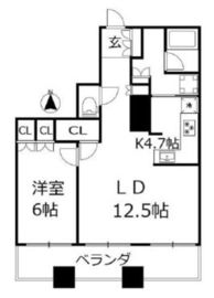 ウェリスシティ大森タワー 4階 間取り図