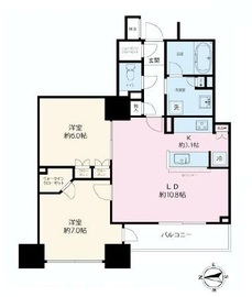 ライオンズ四谷タワーゲート 11階 間取り図