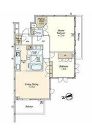パークシティ浜田山 3階 間取り図