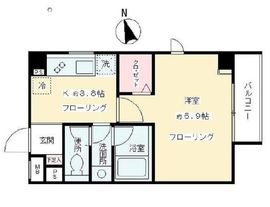 M-AZABUJUBAN 301 間取り図