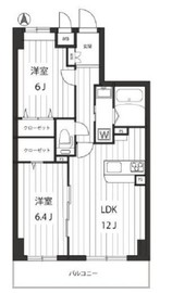 エスカリエ武蔵小杉 3階 間取り図