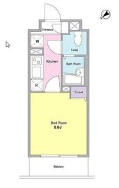 NTPRレジデンス大井町 205 間取り図