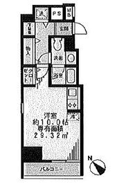 アーク銀座京橋 503 間取り図