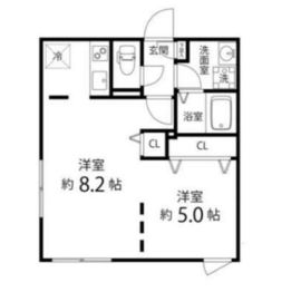 Branche目黒 (ブランシェ目黒) 104 間取り図