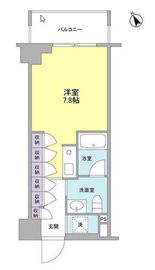 セントラル白楽 510 間取り図