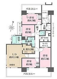 フォートンヒルズ 11階 間取り図